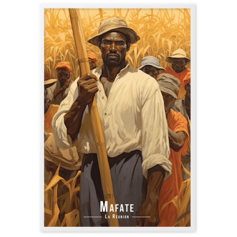 Grand mere kal portrait de mafate  61 × 91 cm