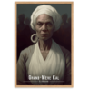 Grand mere kal portrait de grand mere kal  30 × 40 cm