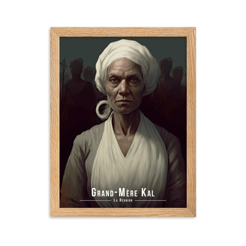 Grand mere kal portrait de grand mere kal  50 × 70 cm