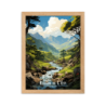 Rivière de l'est  50 × 70 cm