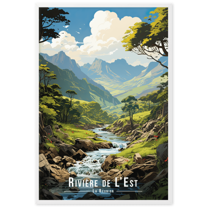Rivière de l'est 61 × 91 cm