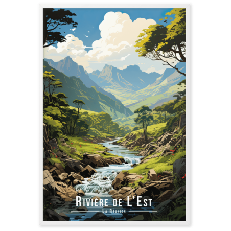 Rivière de l'est  61 × 91 cm