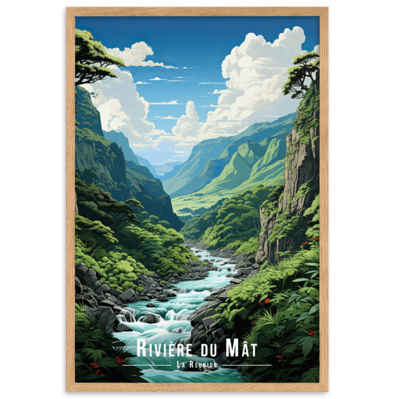 Riviere du mat  30 × 40 cm