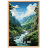 Riviere du mat  30 × 40 cm