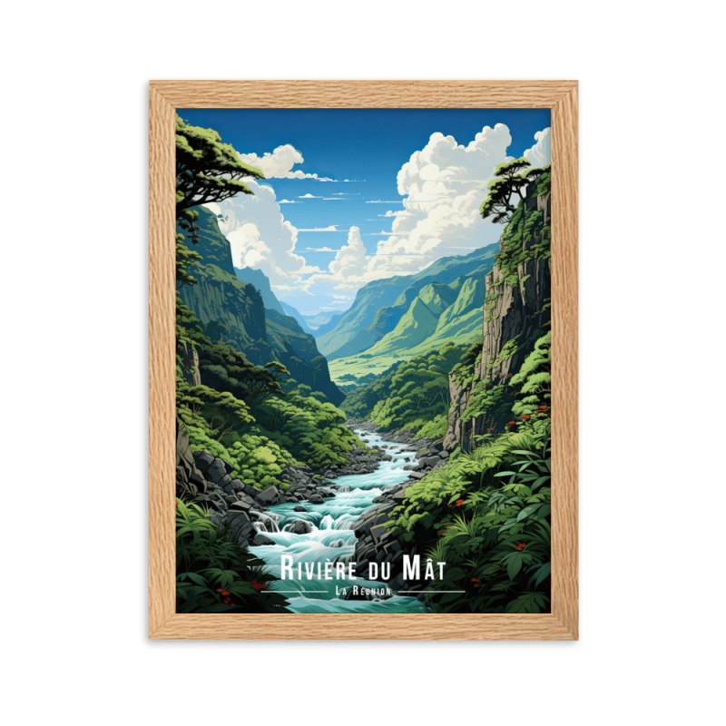 Riviere du mat  50 × 70 cm