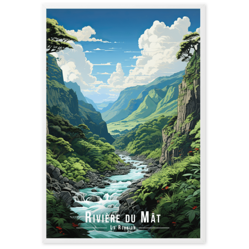 Riviere du mat  61 × 91 cm