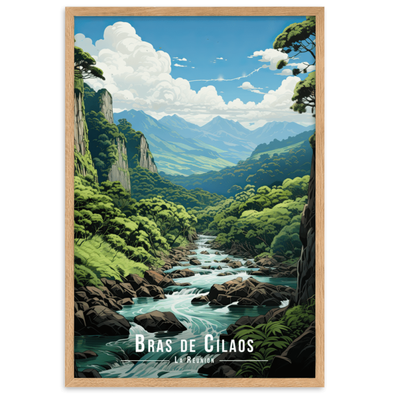 Bras de cilaos  30 × 40 cm