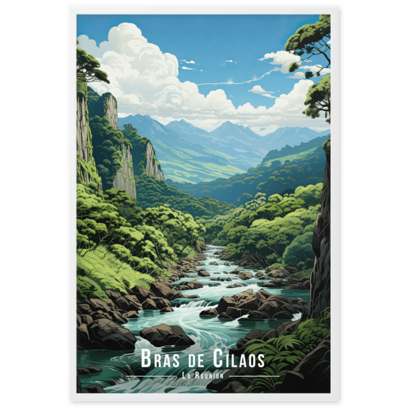 Bras de cilaos  61 × 91 cm