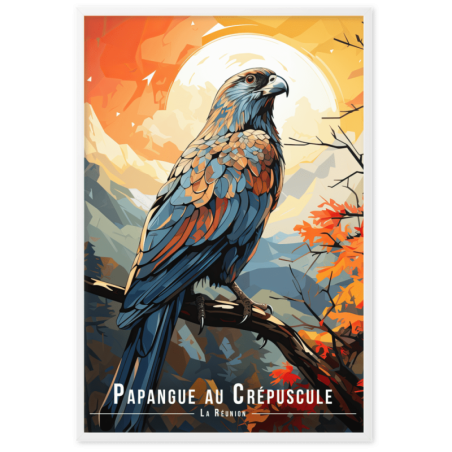 Papangue au soleil levant  61 × 91 cm