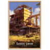 Usine a cannes a sucre reunionnaise  30 × 40 cm