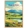 Plaine des cafres  30 × 40 cm