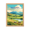 Plaine des cafres  50 × 70 cm