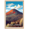 Le piton de la fournaise leclat reunionnais  30 × 40 cm