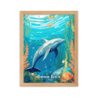 Serenite sous marine  50 × 70 cm