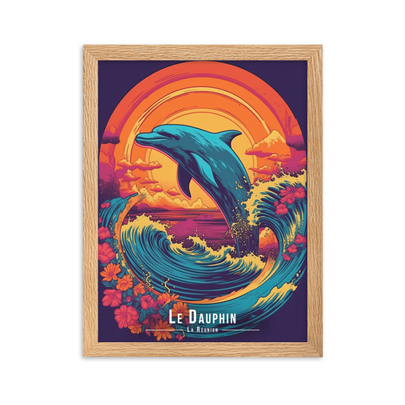 Elan oceanique  50 × 70 cm