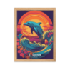 Elan oceanique  50 × 70 cm
