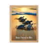 Bebes tortues vers la mer  50 × 70 cm