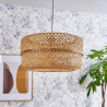 Suspension Palanga en bambou E27 D38cm Naturel