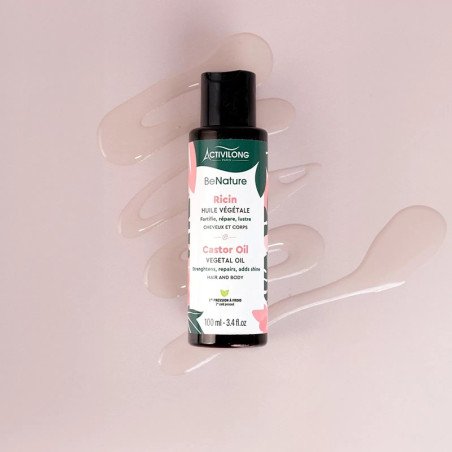 Huile de ricin 100% pure Be Nature 100mL - ACTIVILONG - 21C00003692L