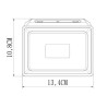 PROJ LED YONKERS 20W ANTH