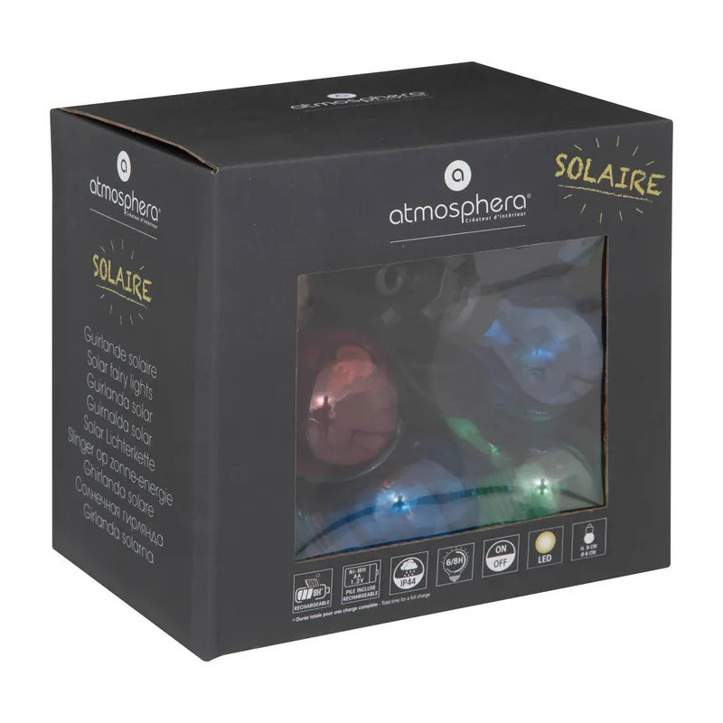 Guirlande LED multicolore & outdoor