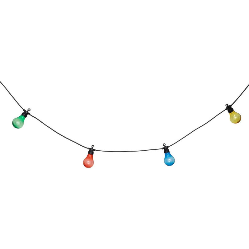 Guirlande LED multicolore & outdoor