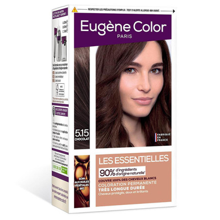 Coloration cheveux  N°5.15 Chocolat Les Essentielles - EUGENE COLOR - 14B00041042