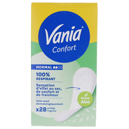Protèges slips confort aloe vera x28 - VANIA - VANPSALOE28
