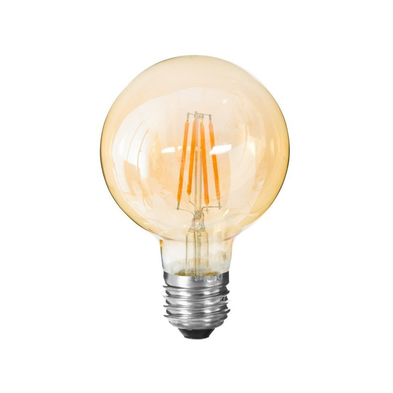 Ampoule LED Globe Ambre G95 4W