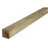 Poteau bois naturel H.240x l.7 x P.7 cm