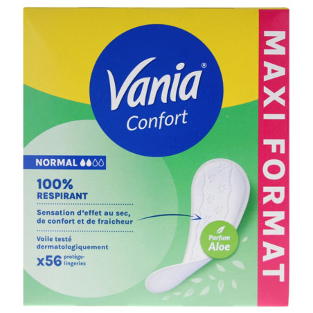 Protèges slips confort aloe vera x56 - VANIA - VANPSALOE56