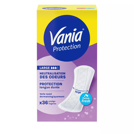 Protèges slips protection large fresh x36 - VANIA - VANPSLFRES36