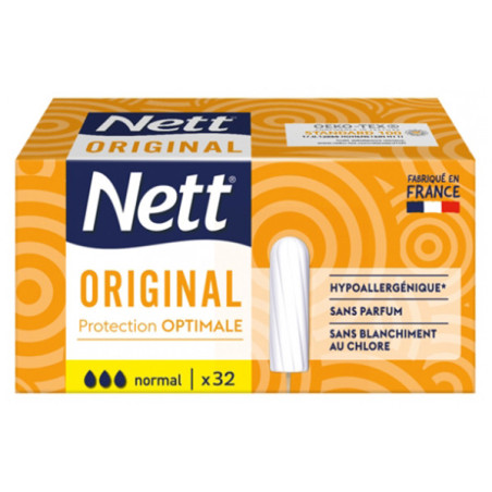 Tampons hygiéniques Original Protection Optimale x32 - NETT - NETORNORM32