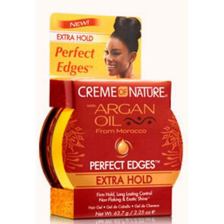 Gel Perfect Edges à l'huie d'Argan 67mL - CREME OF NATURE - 32C00001404