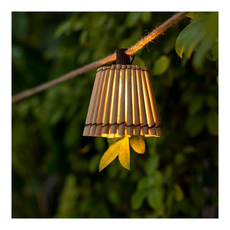 Guirlande extérieure L.8 m 10 ampoules LED OKINAWA - NEW GARDEN