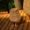 Lampe extérieure rechargeable naturelle SAONA
