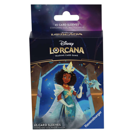 Pack de 65 protège-cartes Disney Lorcana Tiana - RAVENSBURGER