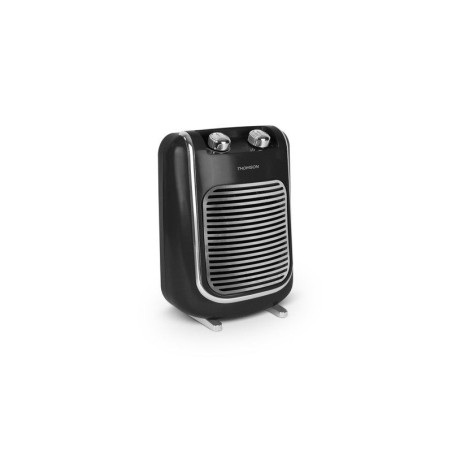 Radiateur soufflant pour salle de bain 1000-2000W Vintage Noir - THOMSON - THSF2017N