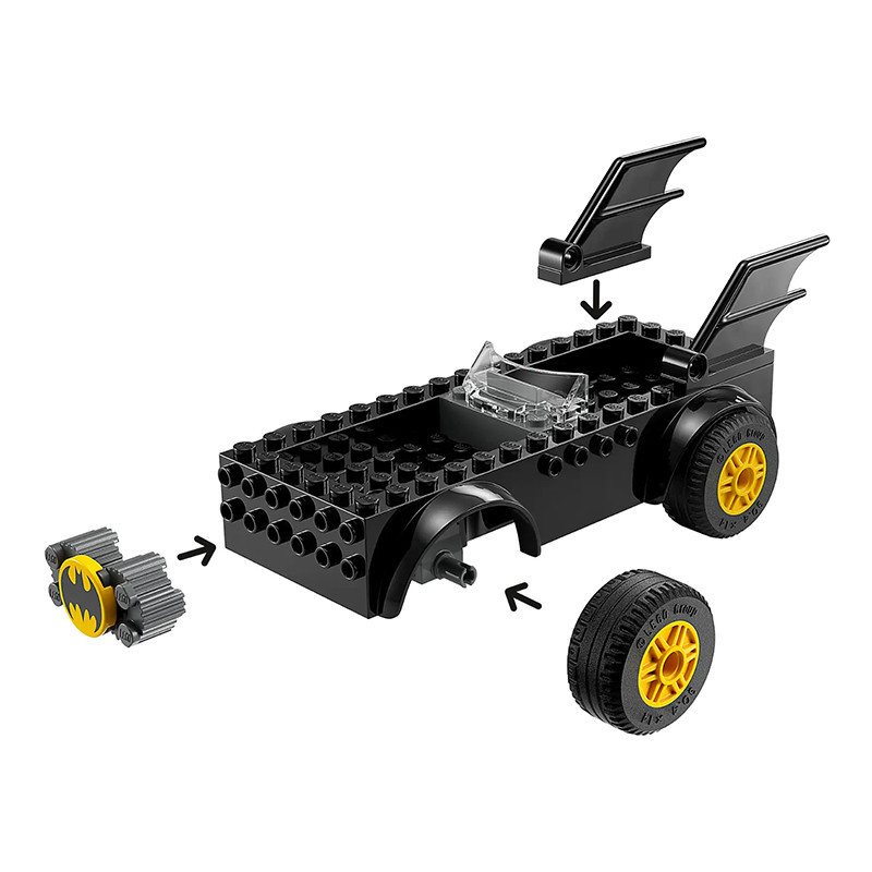 La poursuite du Joker en Batmobile LEGO - Dès 4 ans