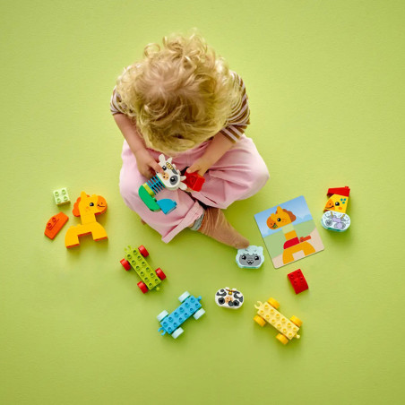 Le train des animaux LEGO - Dès 18 mois