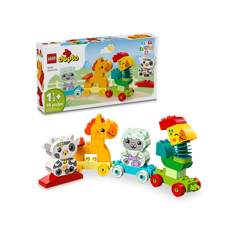 Le train des animaux LEGO - Dès 18 mois
