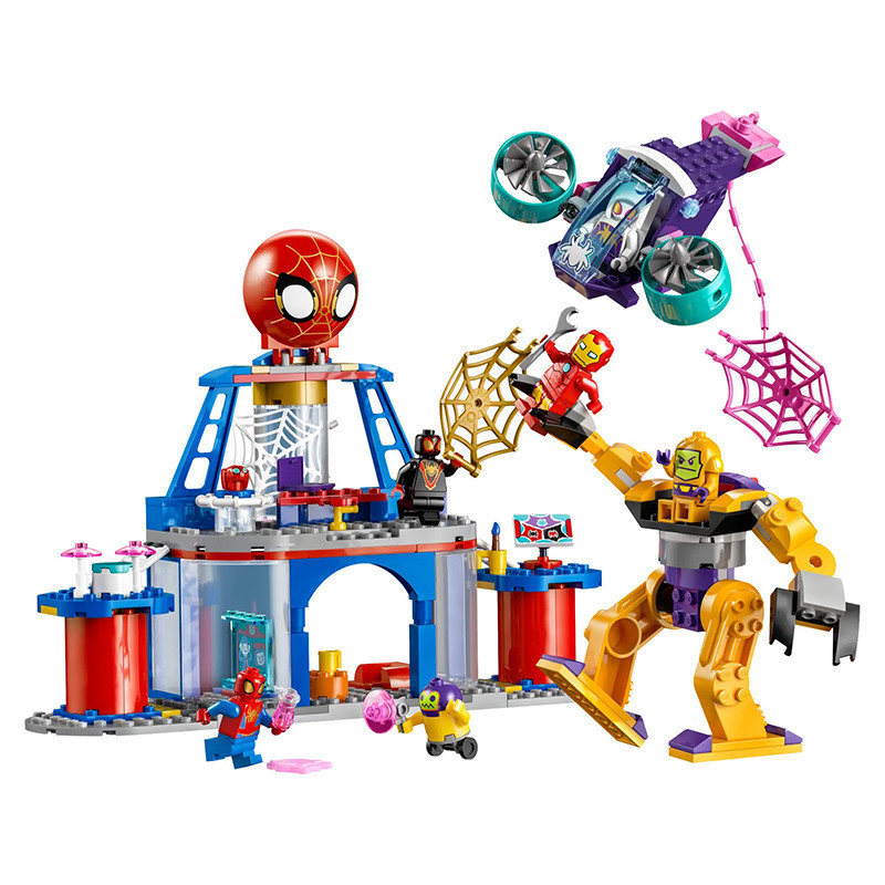 Le QG des lanceurs de toile de l’équipe Spidey LEGO - Dès 4 ans