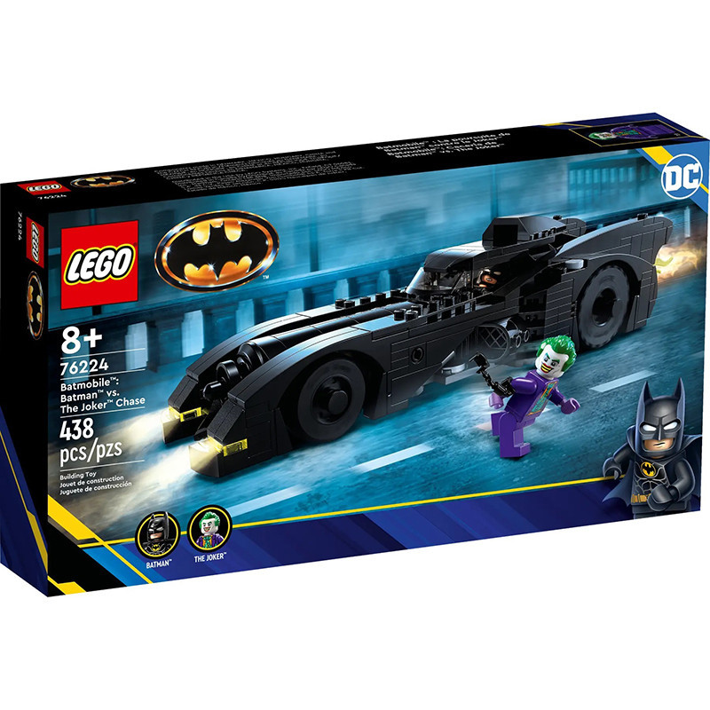 La Batmobile Poursuite entre Batman et le Joker LEGO - Dès 8 ans