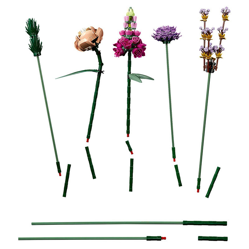 Bouquet de fleurs LEGO - Adulte