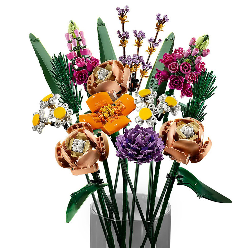Bouquet de fleurs LEGO - Adulte