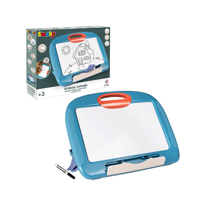 Ardoise nomade en plastique modulable SMOBY - Dès 3 ans