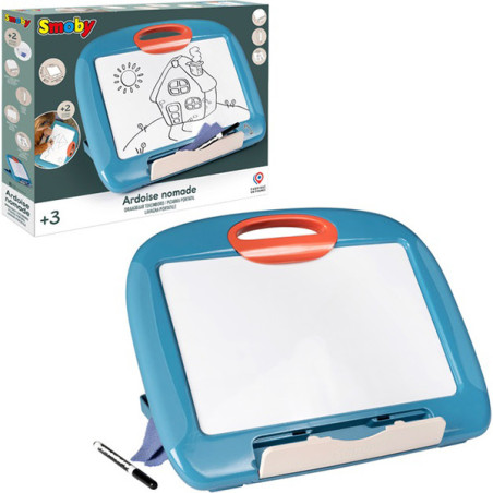 Ardoise nomade en plastique modulable - SMOBY - Dès 3 ans