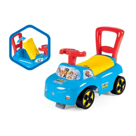 Porteur auto Pat'Patrouille SMOBY - Dès 1 an