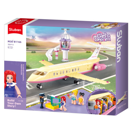 Avion luxueux 383 pcs - SLUBAN - Dès 6 ans