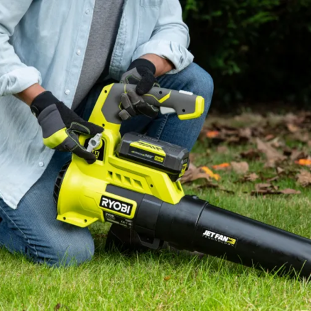 Aspirateur Souffleur Turbo Jet 36V Max Power gris/argenté à batterie (non fournie)